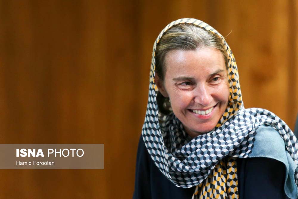 Federica Mogherini in Tehran 1
